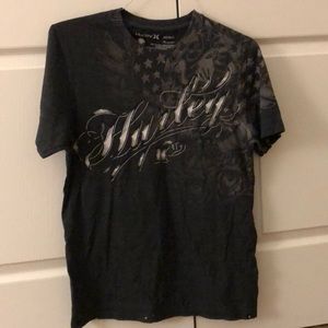 Hurley Grey Graphic Tee